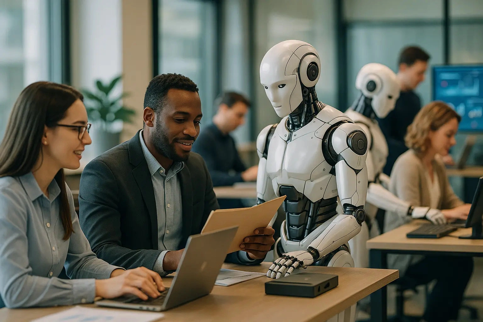 AI có lẽ sẽ chưa thể lấy mất công việc của bạn trong tương lai gần, ít nhất là chưa thể thay thế toàn bộ quy trình vận hành (Ảnh: A.S.).