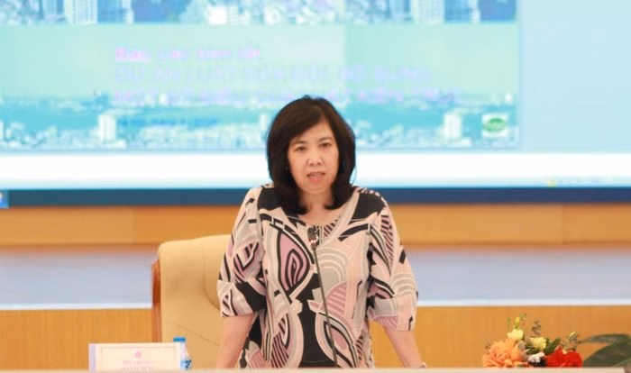 Bà Trần Thu Hằng nhấn mạnh tầm quan trọng của việc gắn kết quy chế quản lý kiến trúc với quy hoạch đô thị.